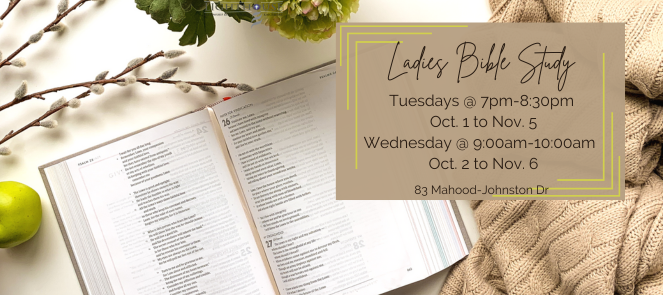 Ladies Bible study